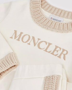 
  
    Moncler
  
    Enfant
  
 Girls Ivory Logo Tracksuit