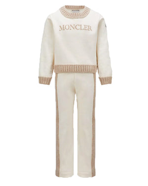 
  
    Moncler
  
    Enfant
  
 Girls Ivory Logo Tracksuit