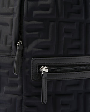 
  
    Fendi
  
 Black FF Logo Backpack