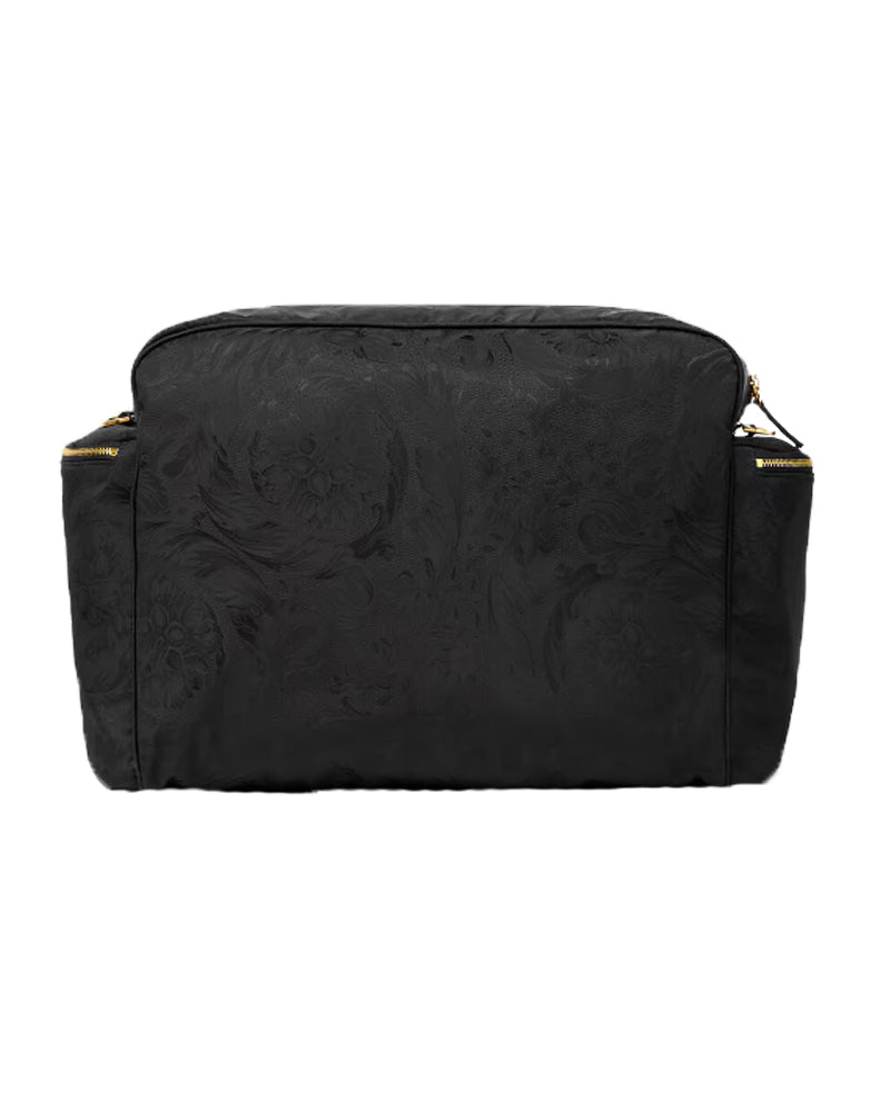 Black Barocco Changing Bag