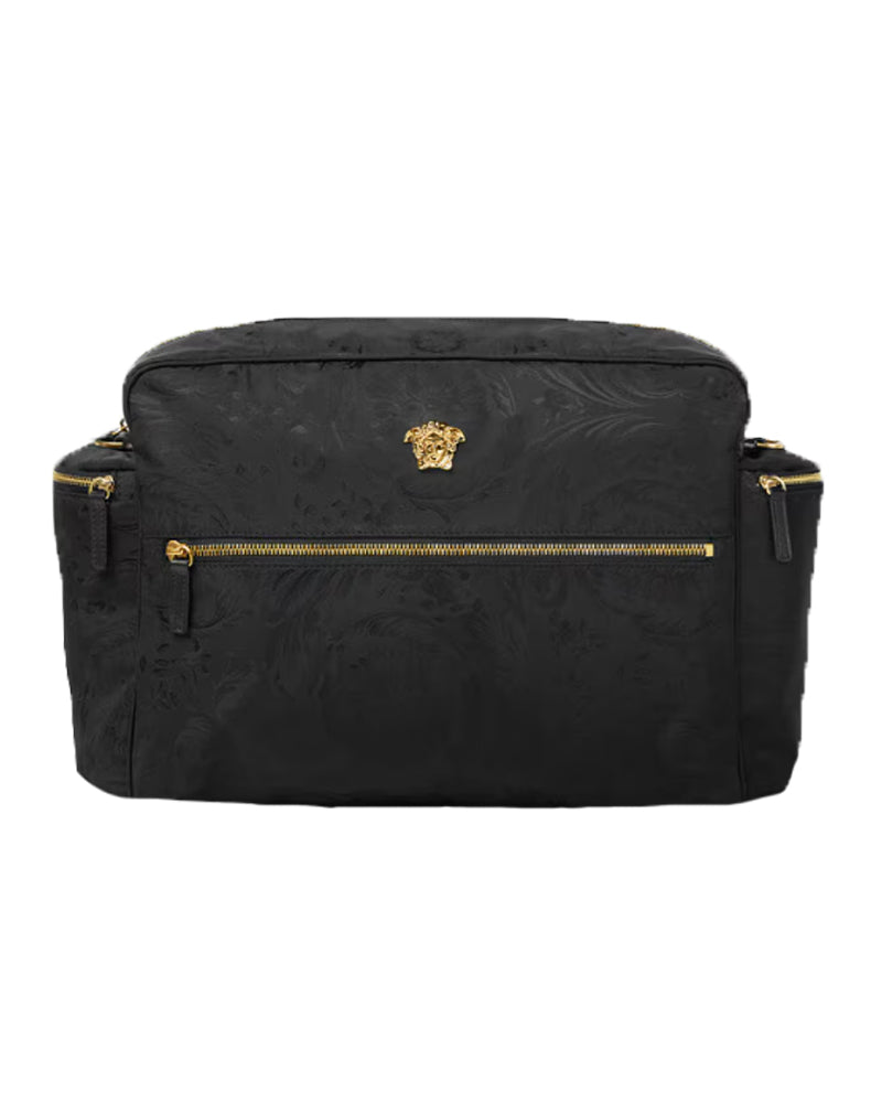 Black Barocco Changing Bag