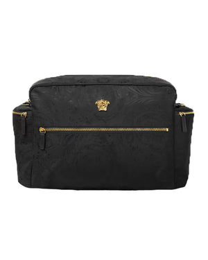 
  
    Versace
  
 Black Barocco Changing Bag