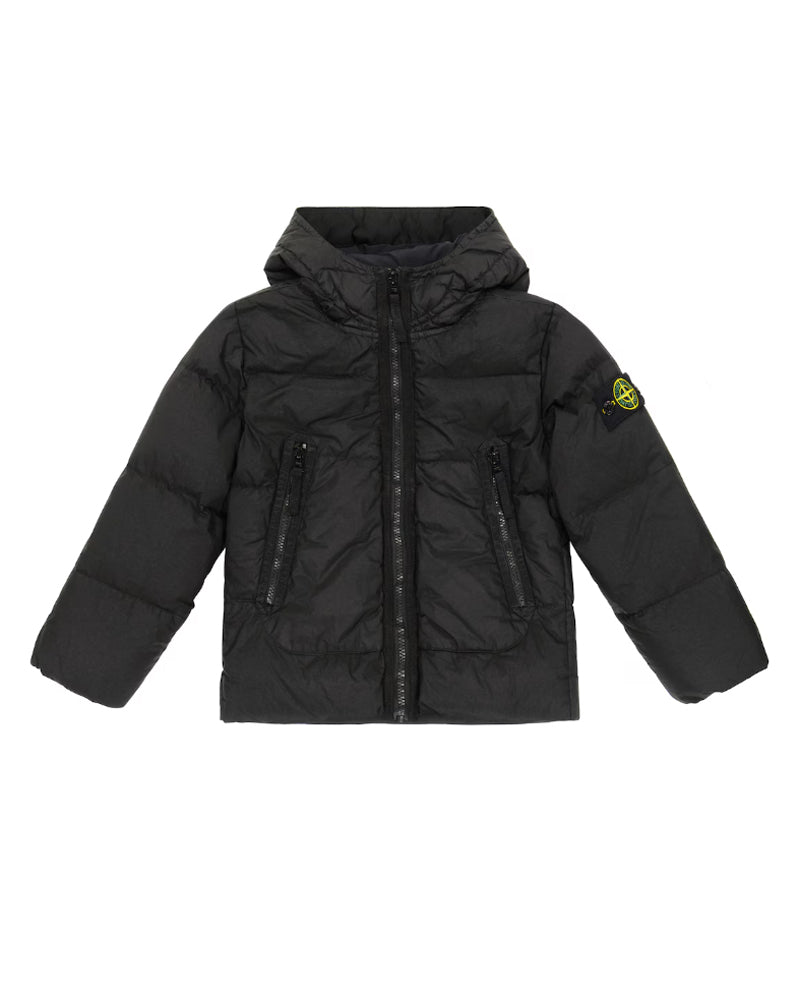 Boys Black Down Jacket