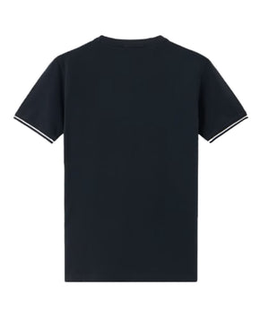 
  
    Stone
  
    Island
  
    Junior
  
 Boys Black Cotton Piqué T-Shirt
