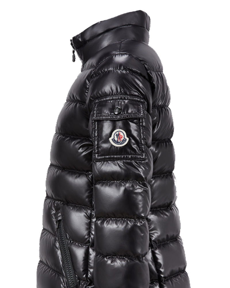 Girls Black Moka Long Down Jacket