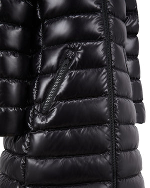 
  
    Moncler
  
    Enfant
  
 Girls Black Moka Long Down Jacket