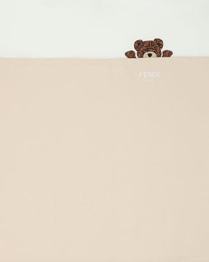 
  
    Fendi
  
 Baby Bear Cotton Blanket