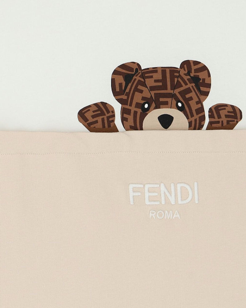 
  
    Fendi
  
 Baby Bear Cotton Blanket