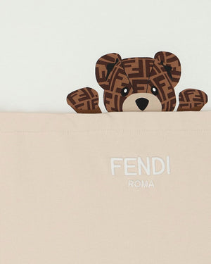 
  
    Fendi
  
 Baby Bear Cotton Blanket