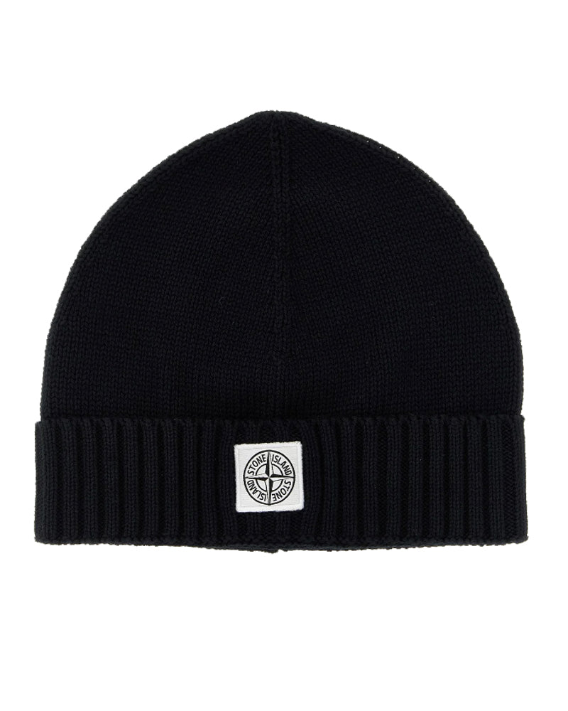 Boys Black Knit Hat