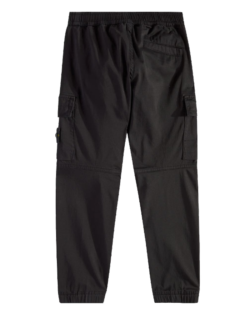 Boys Black Cargo Pants