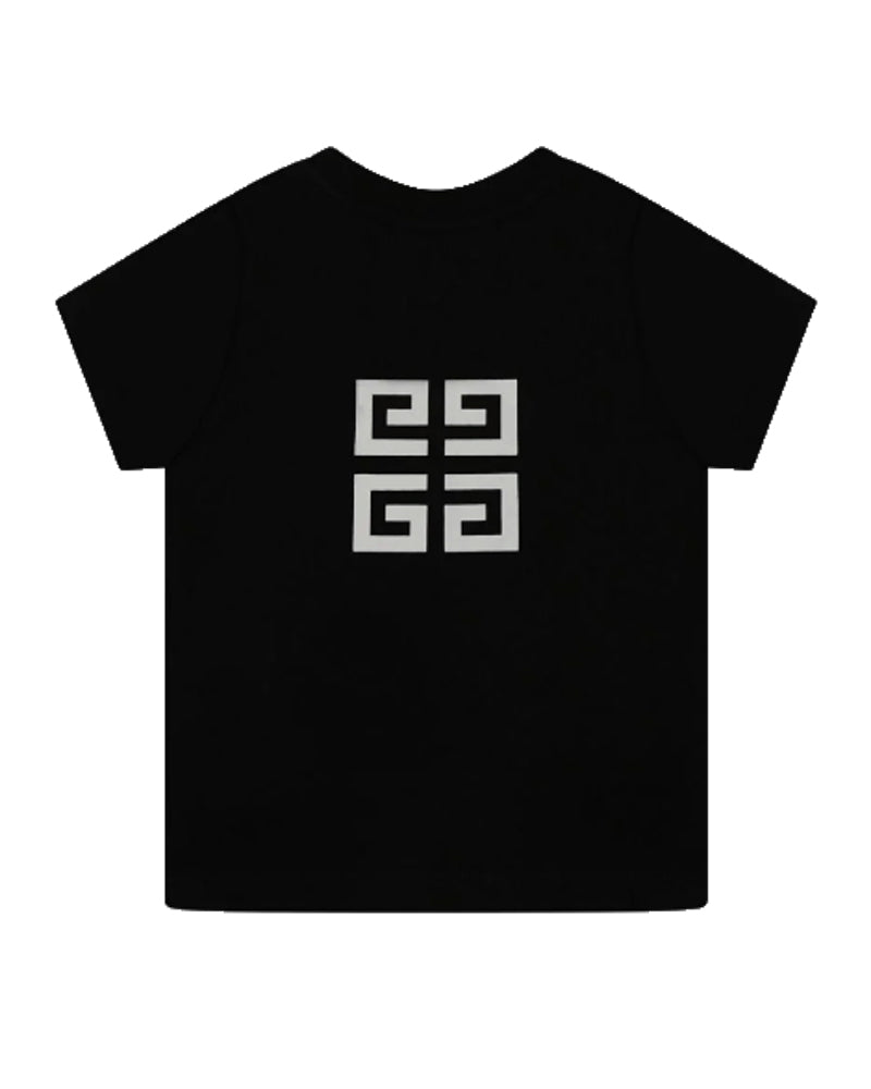 Baby Boys Black Logo T-Shirt