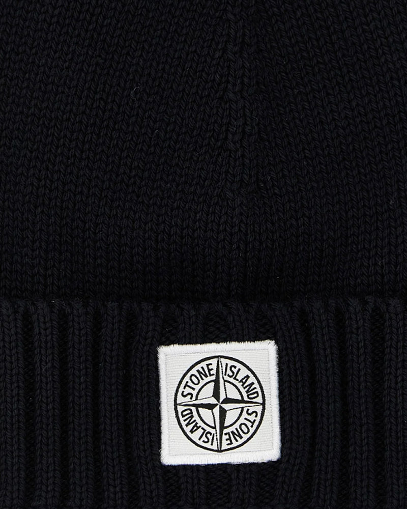 Boys Black Knit Hat