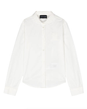 
  
    Emporio
  
    Armani
  
 Girls White Blouse