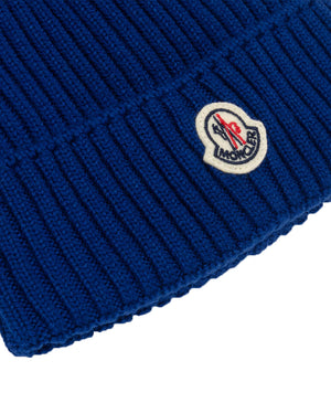 
  
    Moncler
  
    Enfant
  
 Boys Blue Knit Hat