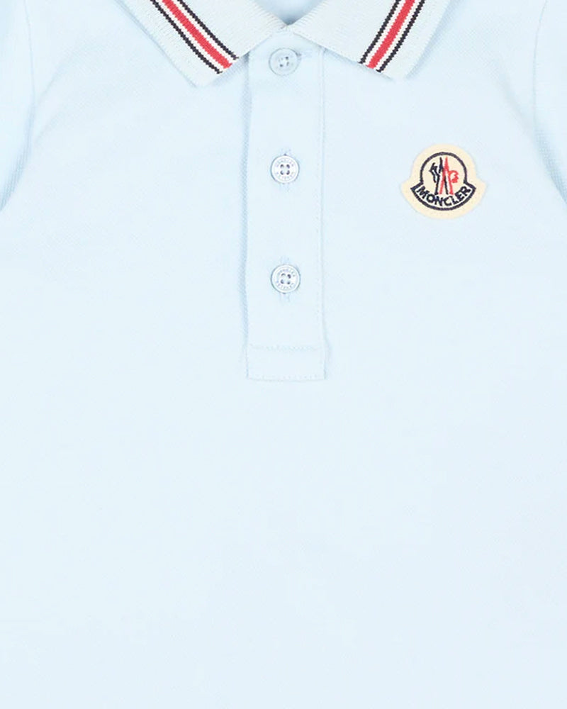 
  
    Moncler
  
    Enfant
  
 Baby Boys Blue Romper