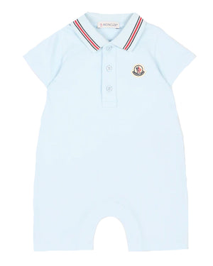 
  
    Moncler
  
    Enfant
  
 Baby Boys Blue Romper