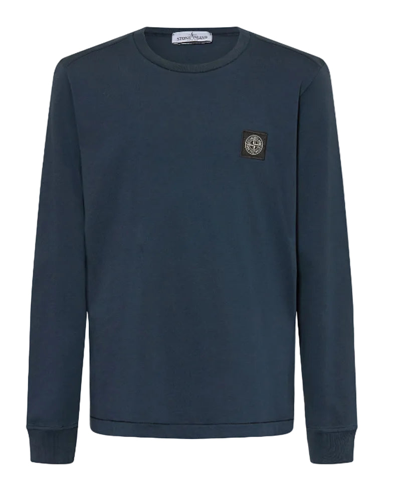 
  
    Stone
  
    Island
  
    Junior
  
 Boys Navy Cotton Top