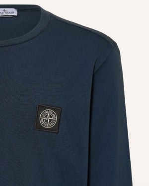 
  
    Stone
  
    Island
  
    Junior
  
 Boys Navy Cotton Top