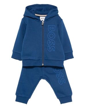 
  
    Boss
  
 Baby Boys Blue Tracksuit