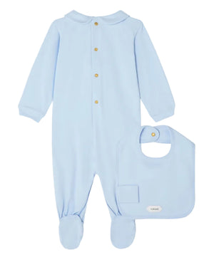 
  
    Versace
  
 Baby Boys Blue Cotton Medusa Gift Set