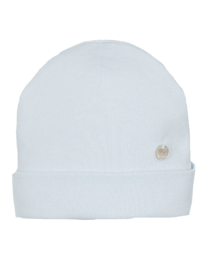 Baby Boys Blue Cotton Hat