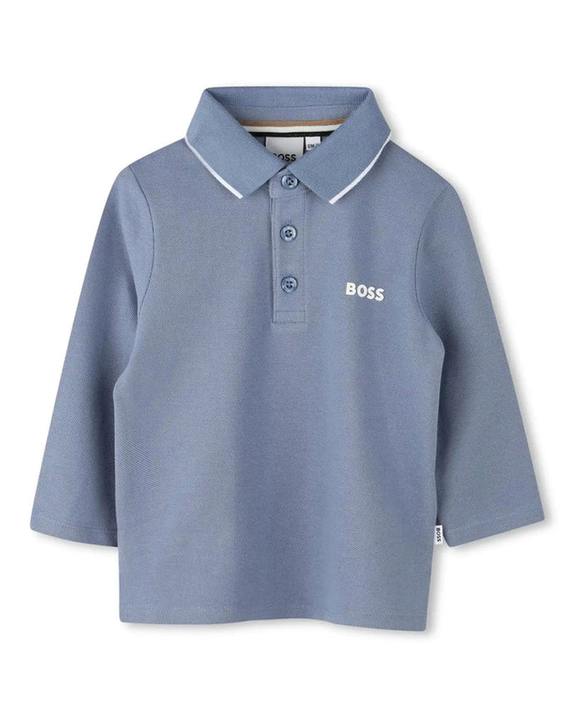 
  
    Boss
  
 Baby Boys Blue Polo