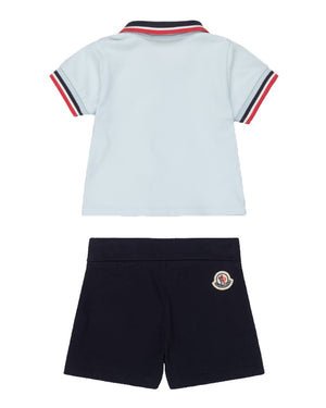 
  
    Moncler
  
    Enfant
  
 Baby Boys Blue Polo & Short Set