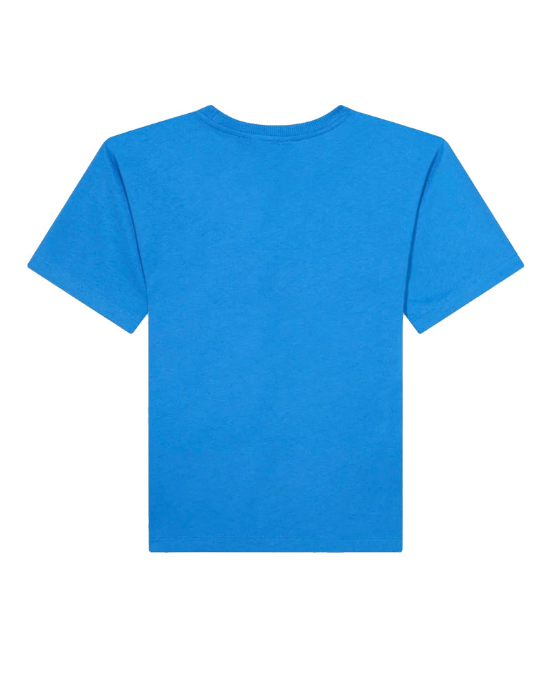 
  
    Moschino
  
 Boys Blue Logo T-Shirt