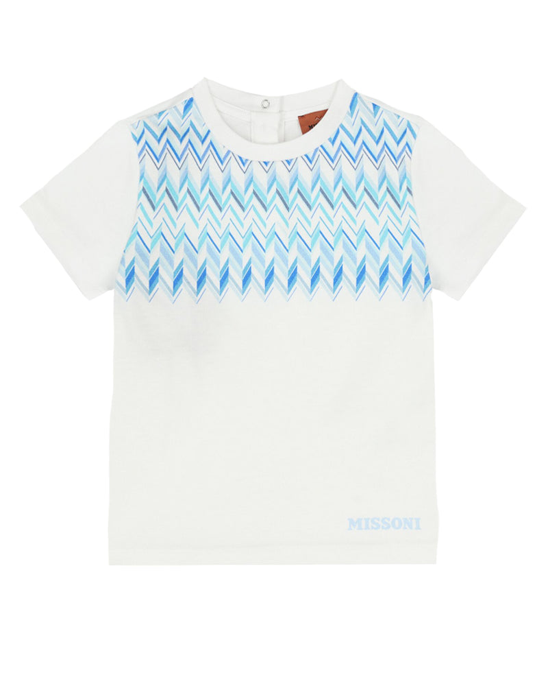 
  
    Missoni
  
 Baby Boys White Printed T-Shirt