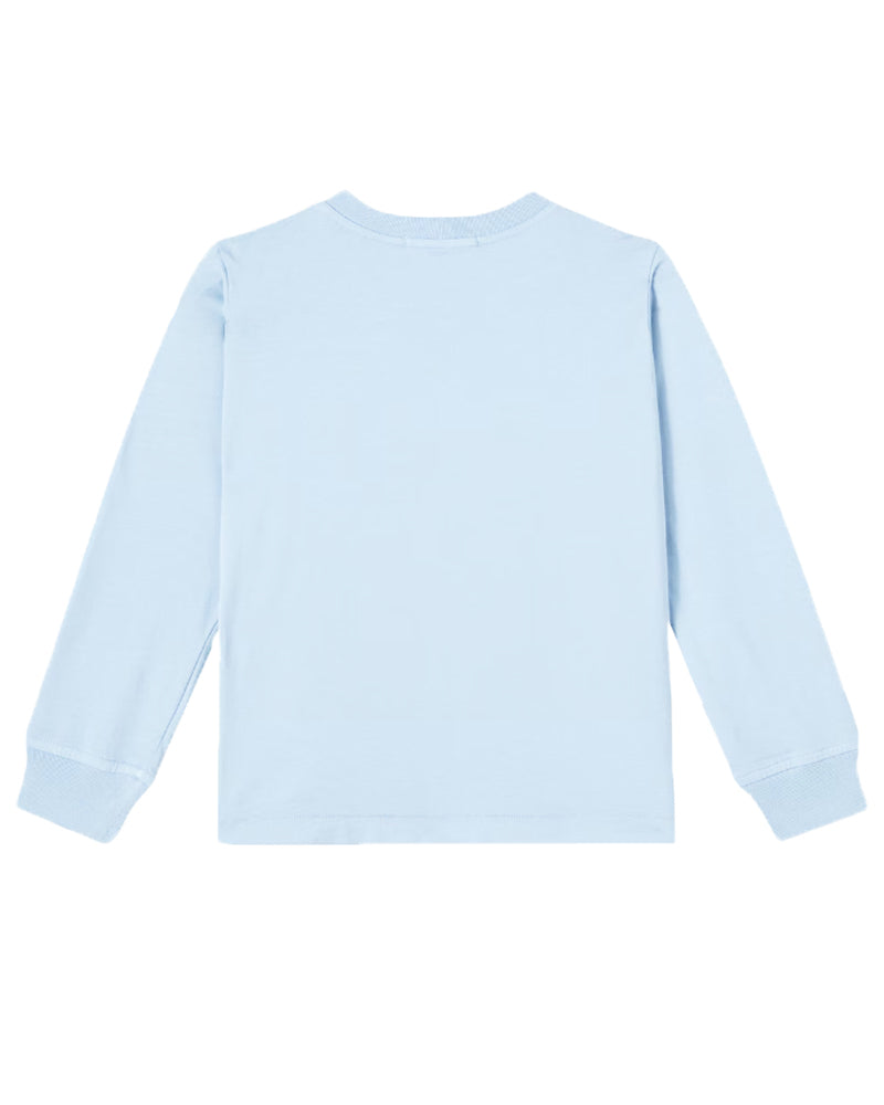 Boys Blue Logo Top