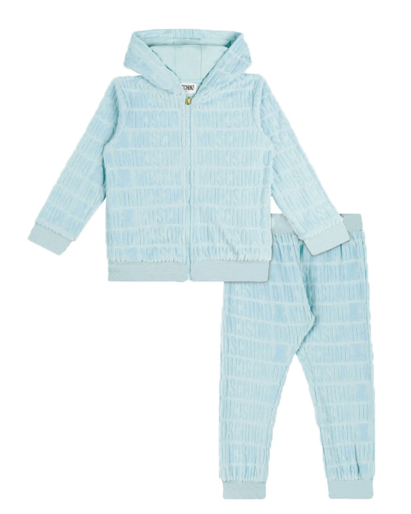 Baby Blue Chenille Tracksuit