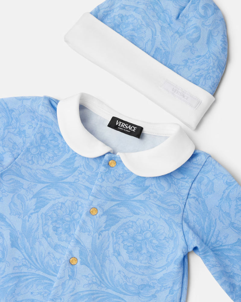
  
    Versace
  
 Baby Boys Blue Barocco Gift Set