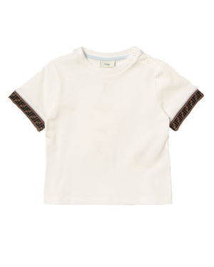 
  
    Fendi
  
 Baby Boys White Tape T-Shirt