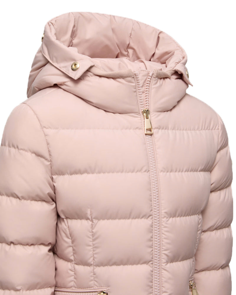 Girls Pink Boedette Down Jacket