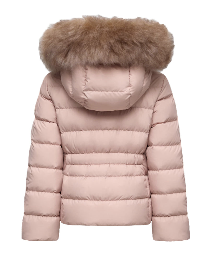 Girls Pink Boedette Down Jacket