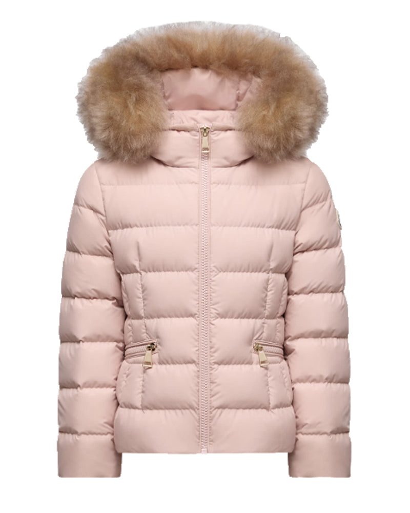 Girls Pink Boedette Down Jacket