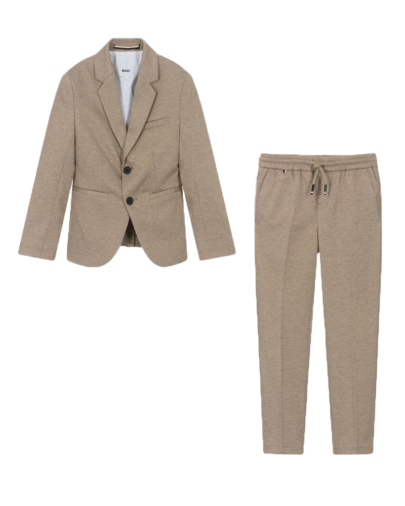 Boys Beige Suit