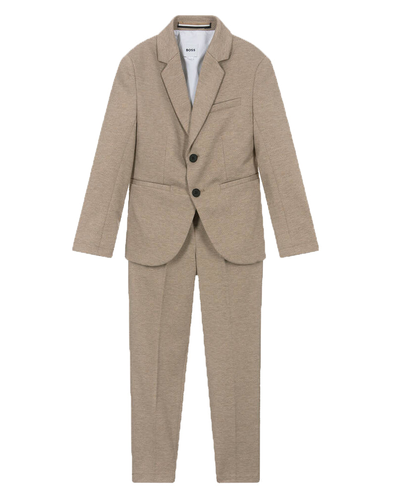 Boys Beige Suit