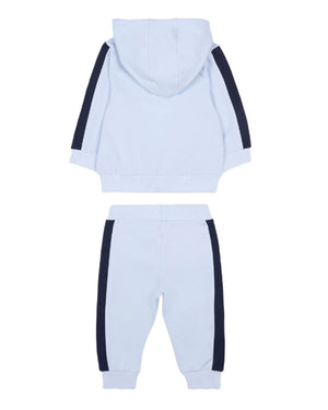 
  
    Boss
  
 Baby Boys Blue 3 Piece Tracksuit