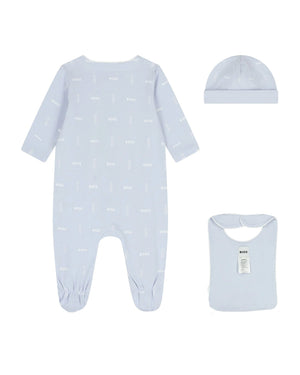 
  
    Boss
  
 Baby Boys Blue Gift Set