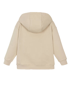 
  
    Fendi
  
 Beige Zip FF Pocket Sweater