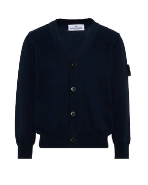 
  
    Stone
  
    Island
  
    Junior
  
 Boys Navy Knit Cardigan