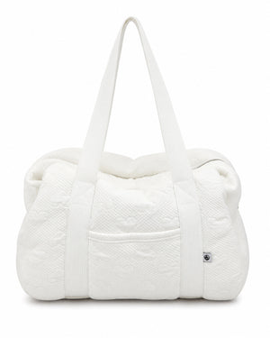 
  
    Petit
  
    Bateau
  
 Baby Ivory Diaper Bag Gift Set