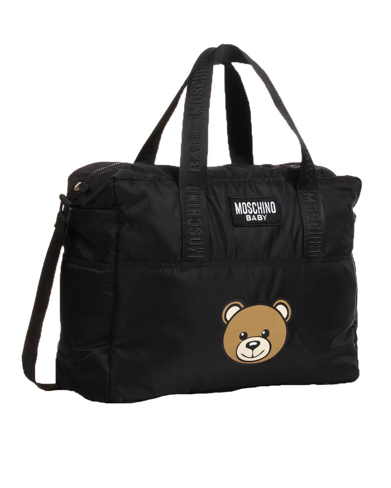 Baby Black Nylon Change Bag