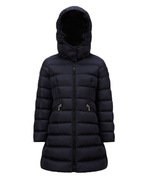 
  
    Moncler
  
    Enfant
  
 Girls Navy Charpal Long Down Jacket