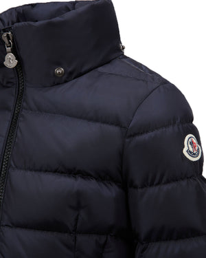 
  
    Moncler
  
    Enfant
  
 Girls Navy Charpal Long Down Jacket