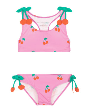 
  
    Stella
  
    Mccartney
  
    Kids
  
 Girls Pink Cherry Print Bikini