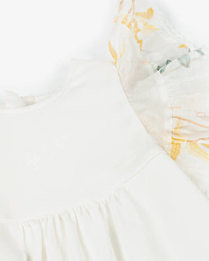 
  
    Chloé
  
 Baby Girls Ivory Ruffle Dress