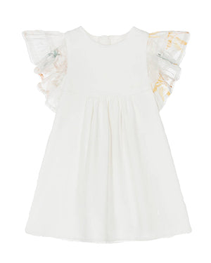 
  
    Chloé
  
 Baby Girls Ivory Ruffle Dress